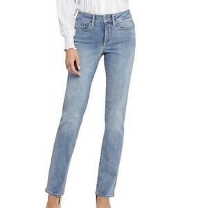NYDJ Marilyn Straight Leg Haley Blue Jeans Size 10